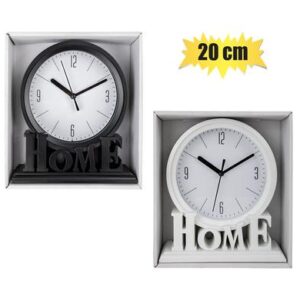 Clock Table Plastic Home Wording 20cm