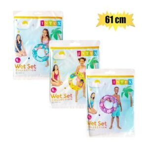 Intex Swim Ring 61cm Transparent Assorted