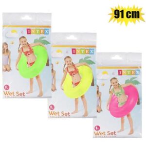Intex Swim Ring 91cm Neon Frost Assorted