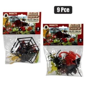 Animals Insects 9-piece Assorted