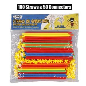 Growing Minds Educational Connection 100 Straws & 50connectors
