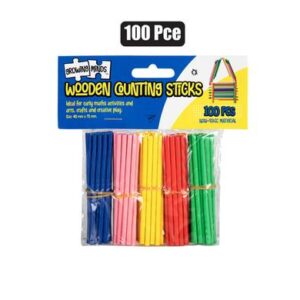 Growing Minds Educational Wood Counting Sticks 100-piece 3.5 x 8cm