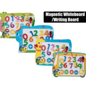 Growing Minds Educational Wood Magnet Whiteboard with Number Set
