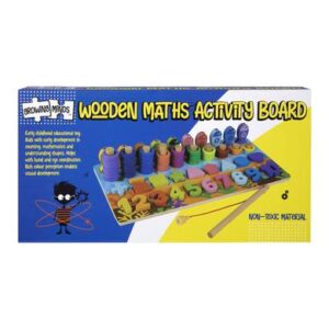 Growing Minds Educational Wood 4-in-one Maths Activity Board