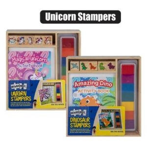 Growing Minds Educational Wood Stamper Activity Set