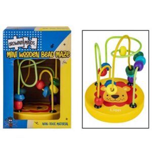 Growing Minds Educational Wood Mini Bead Maze