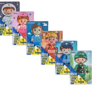 Growing Minds Educational Push-in Wooden Brd Occupation