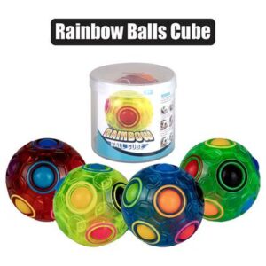Educational Cube Rainbow Ball