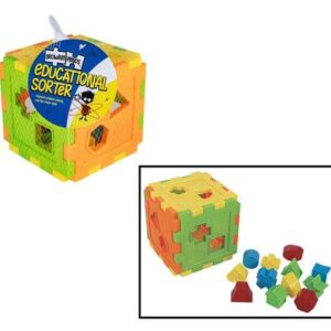 Growing Minds Educational Blocks Shape Sorter Plastic