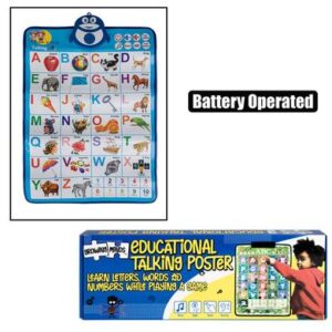 Educational Battery-operated Talking/musical Poster