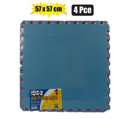 Growing Minds Educational Eva Mat 4 Colours Mixed 57 x 57cm