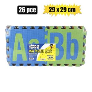 Growing Minds Educational Eva Mat A-z U/l Case 29 x 29cm 26-piece
