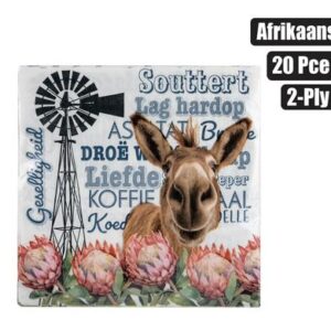 Serviettes 2ply 33cm 20-piece Afrikaans