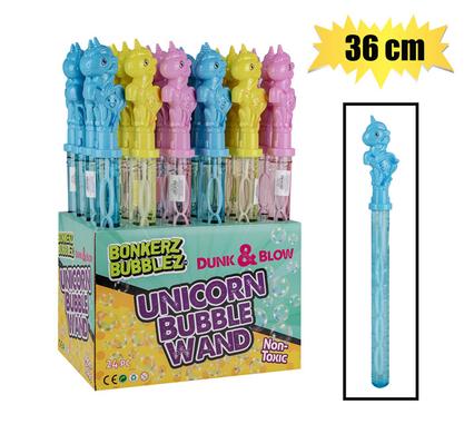 Bonkerz Bubblez Bubble Wand Unicorn 36cm