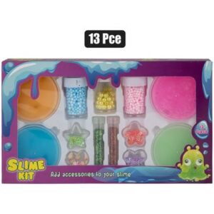 Novelty Slime DIY with Accessories 13-piece