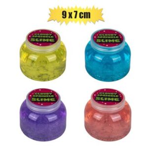 Novelty Slime Cloud/sprinkles 9 x 7cm
