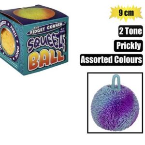 The Fidget Corner Novelty Ball Squishy Prickly 9m 2-tone
