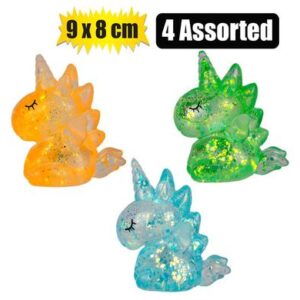 Novelty Maltose Unicorn 9cm Glitter