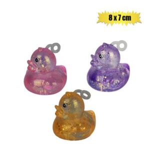 Novelty Maltose Duck 8cm Glitter