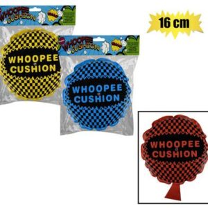 Novelty Whoopee Cushion S/inflates 16cm
