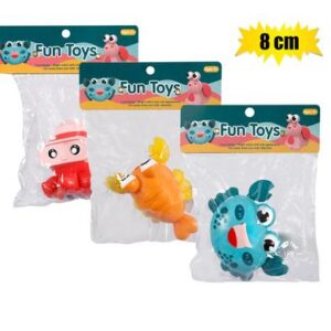Novelty Press Release Animals 8cm Assorted