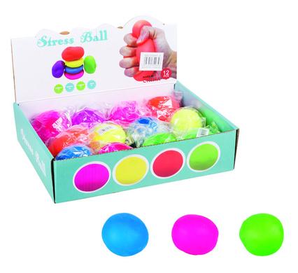 Novelty Ball Squishy 5.5cm Neon