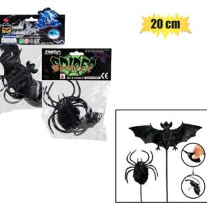 Halloween Spider/bat Bouncing 20cm