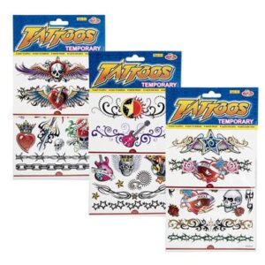 Sticker Tattoo Body Temporary Sheet