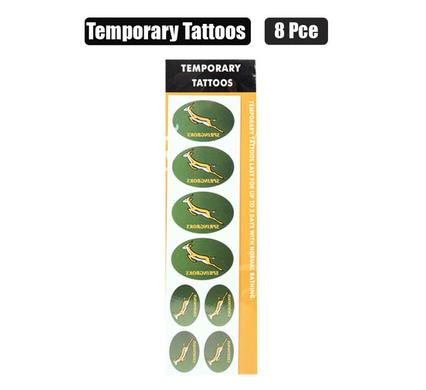 Sticker Tattoo Body Temp Springbok 8-piece