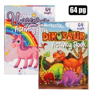 & Puzzle Activity Book – Assorted