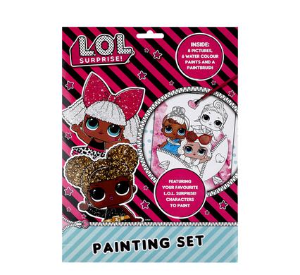 Lol Surprise Paint Set Activity Book