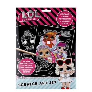 Lol Surprise Scratch Art Activity Book