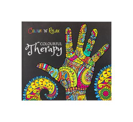 And Relax Colour Therapy Colouring Book