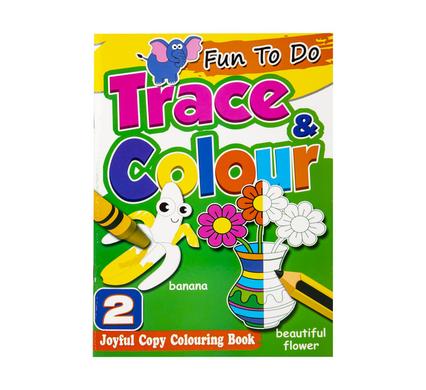 And Trace 2 Colouring Book