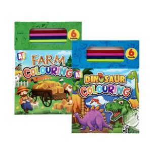 Pad Boys with Pencils Colouring Book – Assorted
