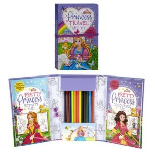 Princess Travel Art Kit Activity Book
