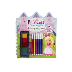 Princess Finger Paint Activity Book