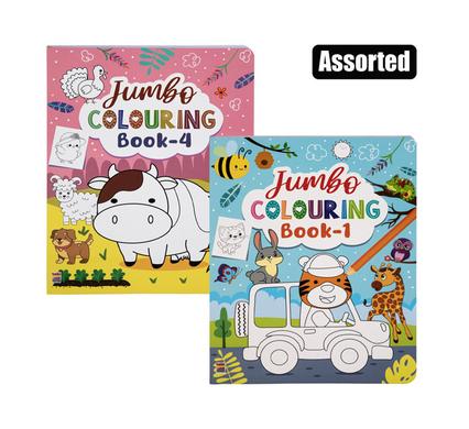 Jumbo 144p Colouring Book – Assorted