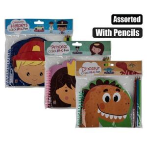 Fun with Pencils Colouring Book