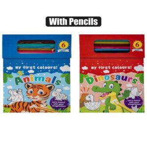 First Colours with Pencils Colouring Book