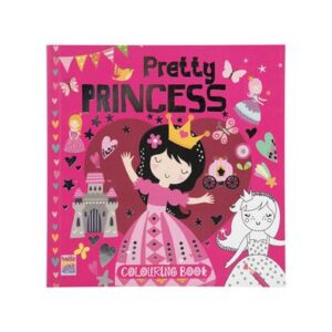 Princess/unicorn 128p Colouring Book