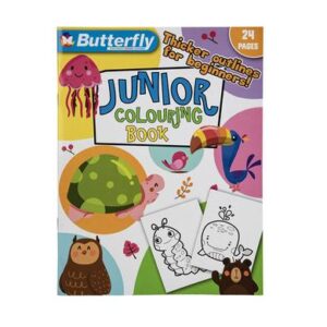 Junior 24p Colouring Book
