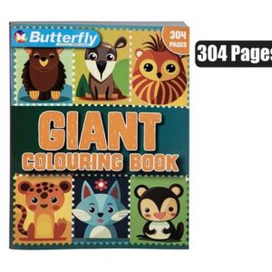 Giant 304p Colouring Book