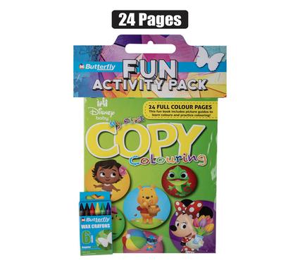 Pack Disney Baby Colouring Book
