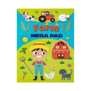 Farm Mega Pad Colouring Book