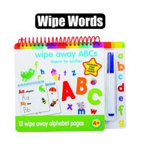 Book Educational Dry Wipe Words