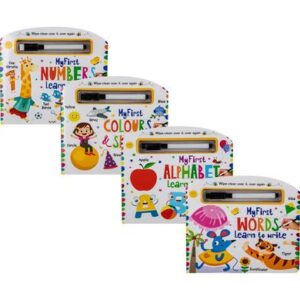 Book Educational Wipe and Write Assorted
