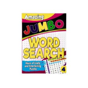 Amazing Jumbo Wordsearch 4 Puzzle Book
