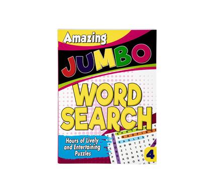 Amazing Jumbo Wordsearch 4 Puzzle Book