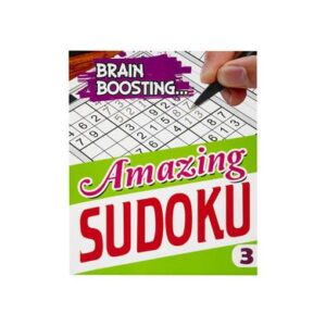 Brain Boosting Sudoku 3 Puzzle Book